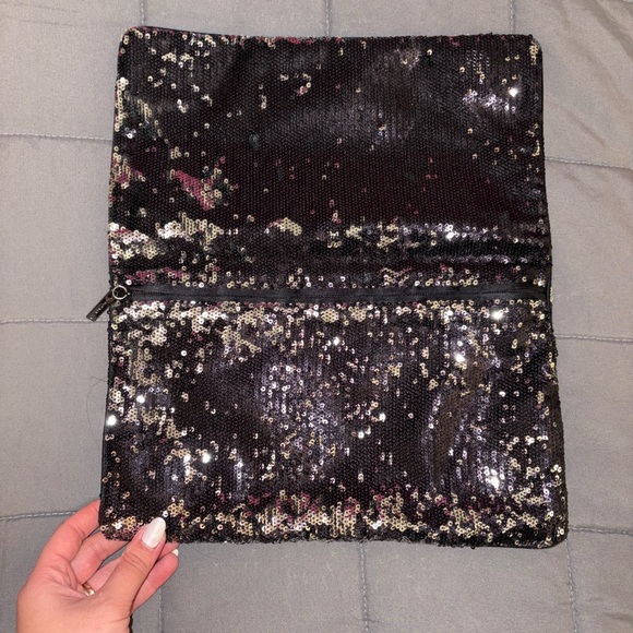 BCBG Maxazria Sequin Envelope Clutch - Picture 2 of 4
